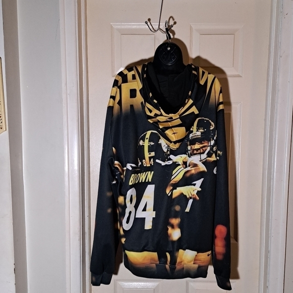 No brand graphic hoodie size 5XL - Picture 2 of 5